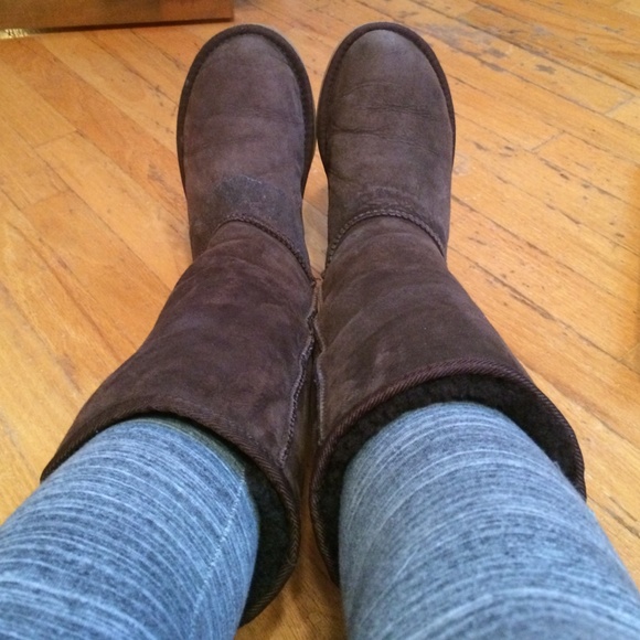 Tall Chocolate Brown UGG boots