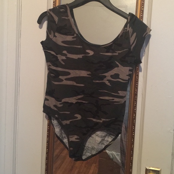 Camouflage bodysuit