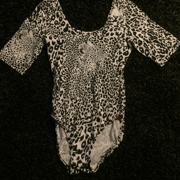 PacSun leopard leotard- NWOT