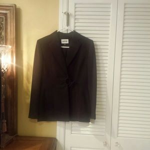 2 piece maroon pant suit