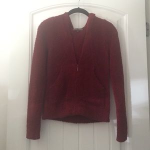 Barefoot Dreams Red Hoodie