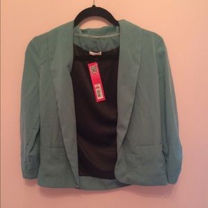 Green blazer
