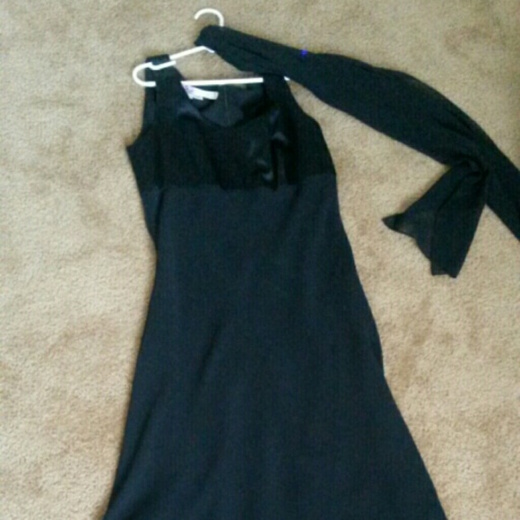 Sexy black dress