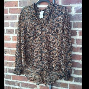 🚫SOLD🚫Free People Button up shirt