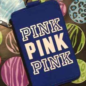 Vs pink BLUE ID/card holder ONLY