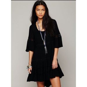 Free People black dress