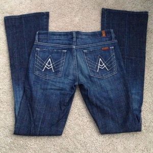 7 for All Mankind | "A" Pocket in New York Dark