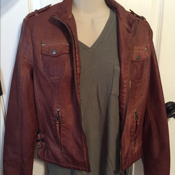 Leather jacket