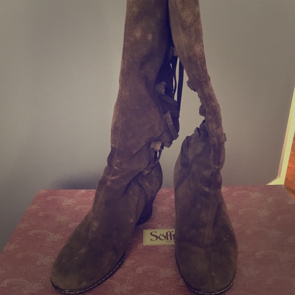 SUEDE LEATHER BOOTS