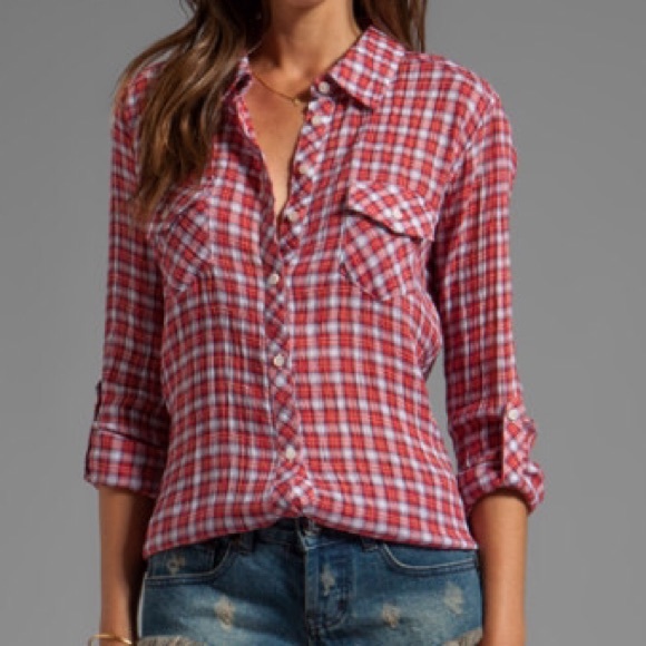 *SOLD C&C California Barberry Multicolored Plaid