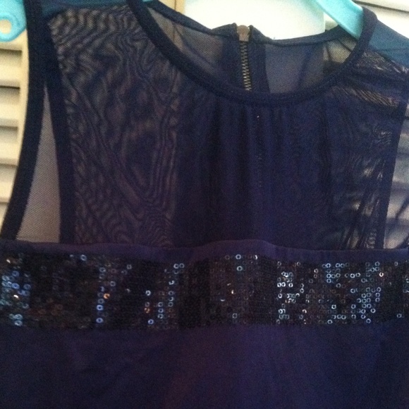 Vince Camuto swimwear one piece blue navi. - Picture 2 of 4