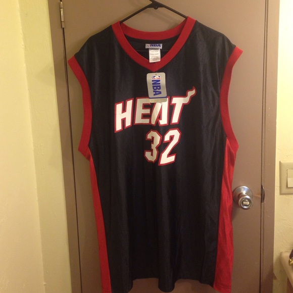NWT Shaq O'Neal Miami Heat Jersey