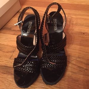 Black Michael Kors Juniper Espadrilles