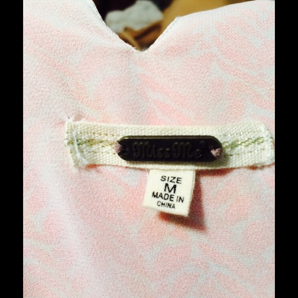 MISS ME Tribal Embroidered Top - Picture 3 of 4