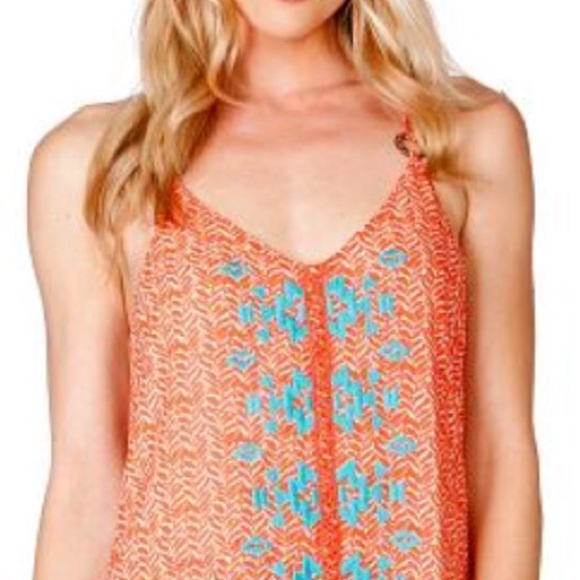 MISS ME Tribal Embroidered Top - Picture 4 of 4