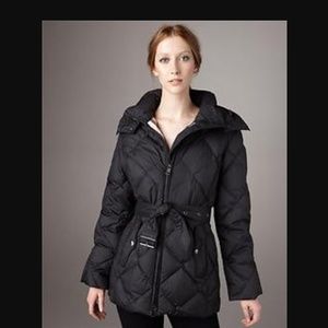 burberry short quilted jacket