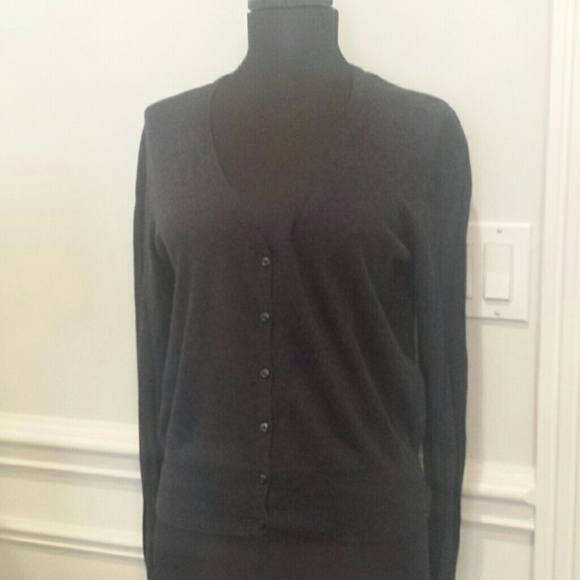 H&M Navy blue cardigan sweater