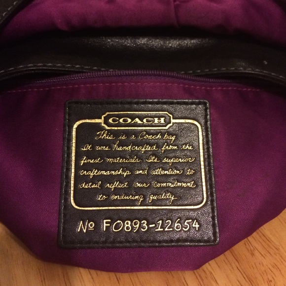 SOLD Coach Garcia Shoulder Bag 12654 - Picture 3 of 4