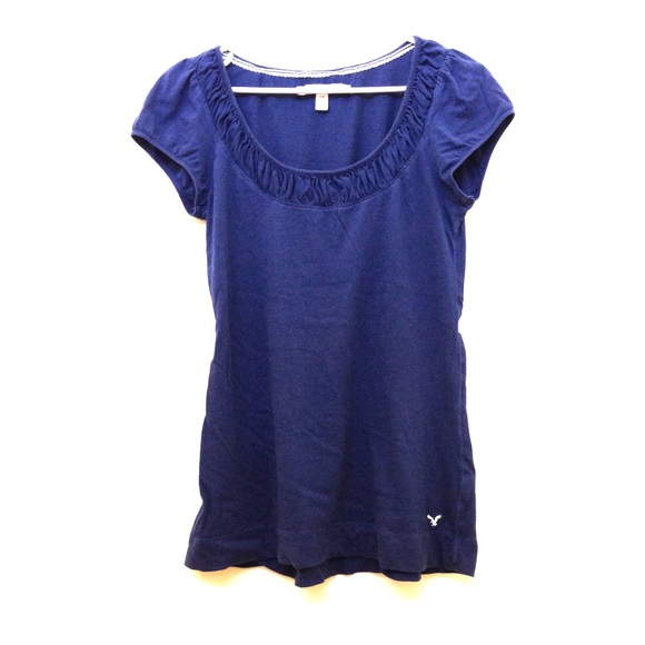 🎈5/$15 Navy blue American Eagle top