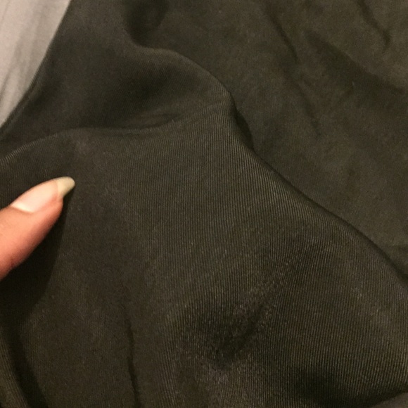 Dark green peg leg trousers - Picture 2 of 4