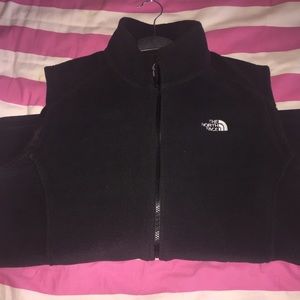Black North Face Vest
