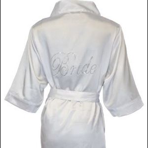 Bride Satin Robe. Firm price!