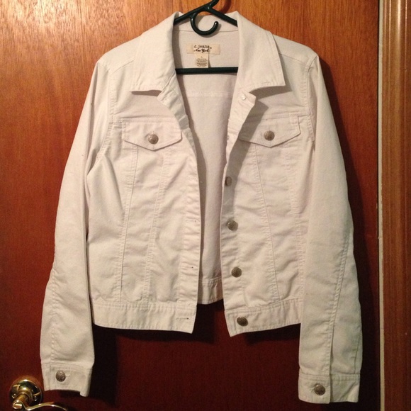White Denim Jacket