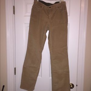 Eddie Bauer boot cut cords.