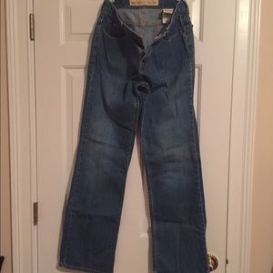 Eddie Bauer boot cut jeans.