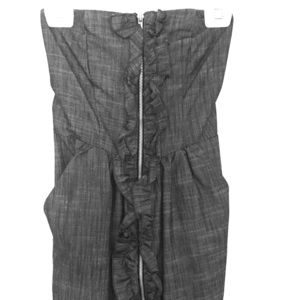 A very cute denim dress