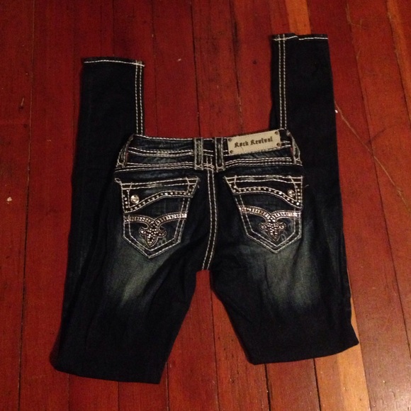Rock revival skinny jeans