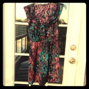 Black Abstract Dress
