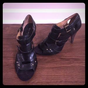 Nine West black heals