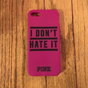 Rubber Victoria's Secret Pink iPhone 5/5s Case