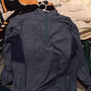 Mens half zip lululemon blue