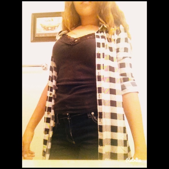 Black & White flannel - Picture 2 of 4