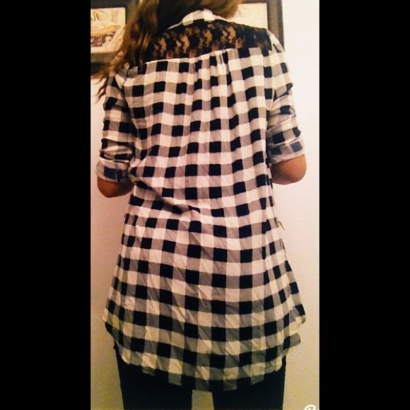 Black & White flannel - Picture 3 of 4