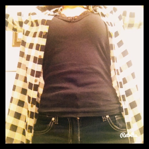 Black & White flannel - Picture 4 of 4