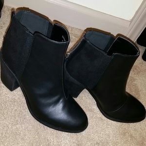 Black booties