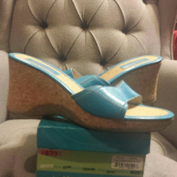 Turquoise wedges