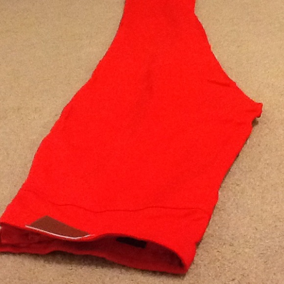 H&M red skinnies and BDG skinnies