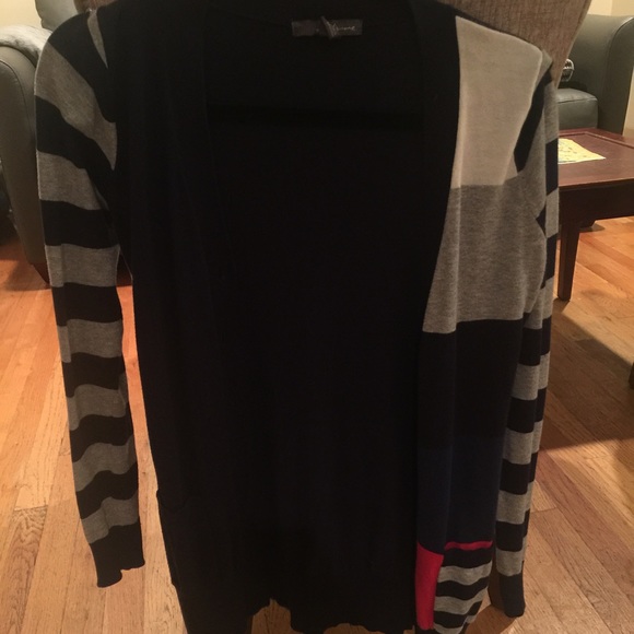 Forever 21 multi color long cardigan