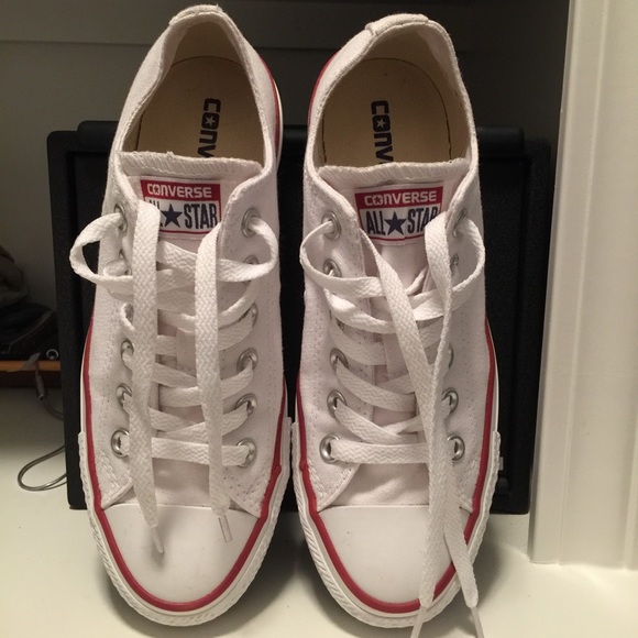 White Converse All Star sneakers