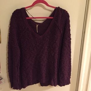 ✖️SOLD✖️Free People Purple Sweater