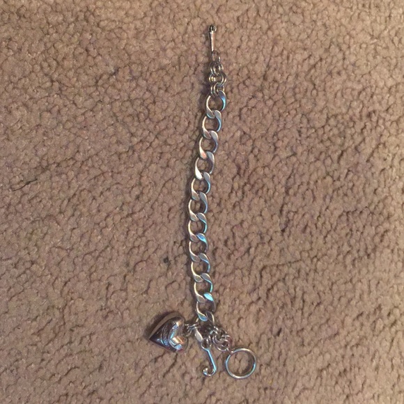 Juicy Couture starter charm bracelet