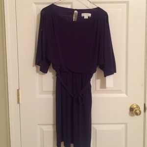 Purple Jessica Simpson dress