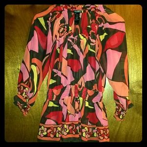 Flowy Abstract Top