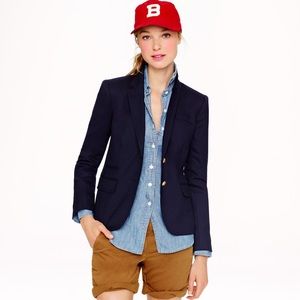 J.Crew Classic Schoolboy Blazer in Navy