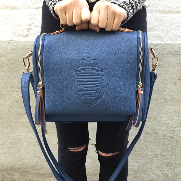 PU leather shoulder/cross body/top handle bag