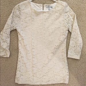 Lace 3/4 sleeve top